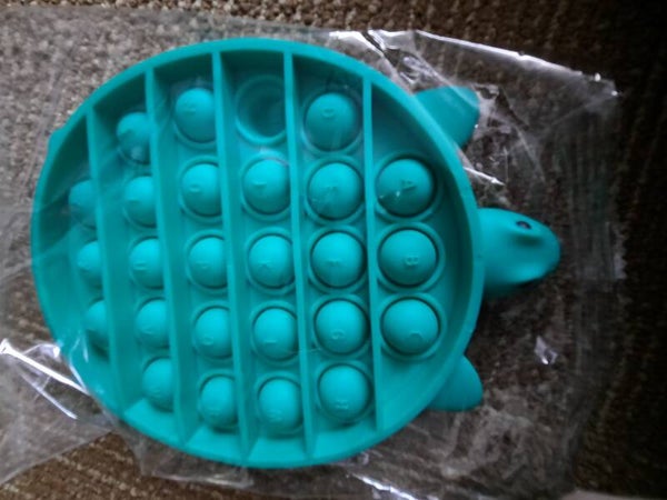 Schildpad met letters