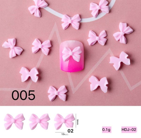 Nailart 3d strikjes 005