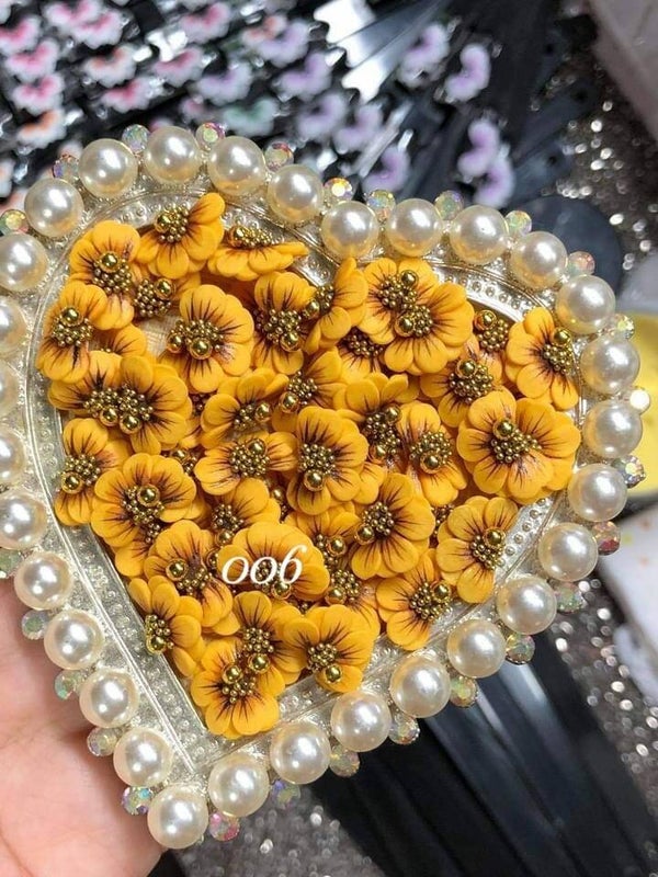 3D acryl handgemaakt bloemen 006 - per stuk