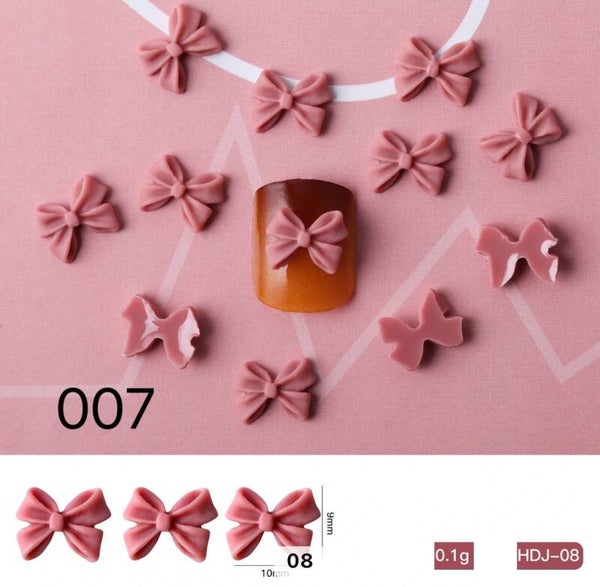 Nailart 3d strikjes 007