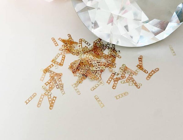 Nailart ontwerp 009 goud