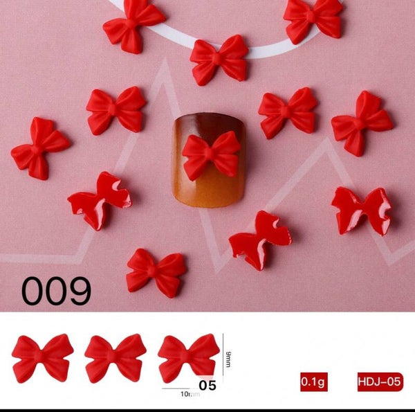 Nailart 3d strikjes 009