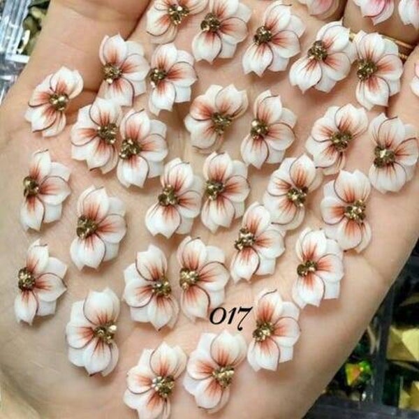 3D acryl handgemaakt bloemen 017 - per stuk