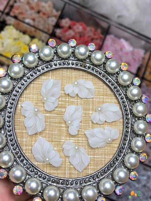 3D acryl handgemaakt bloemen 018 - per stuk