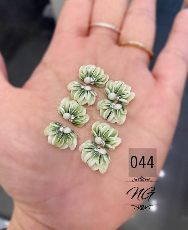 3D acryl handgemaakt bloemen 044 - per stuk