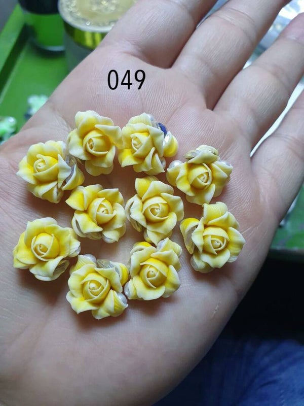 3D acryl handgemaakt bloemen 049 - per stuk