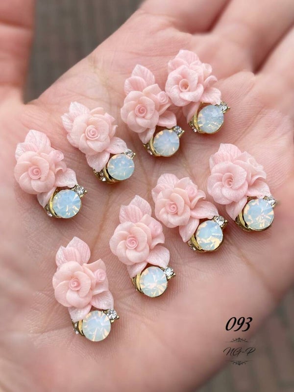 3D acryl handgemaakt bloemen 093 - per stuk