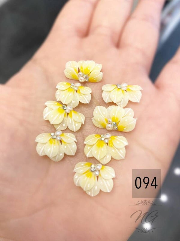 3D acryl handgemaakt bloemen 094 - per stuk (beperkt voorraad)