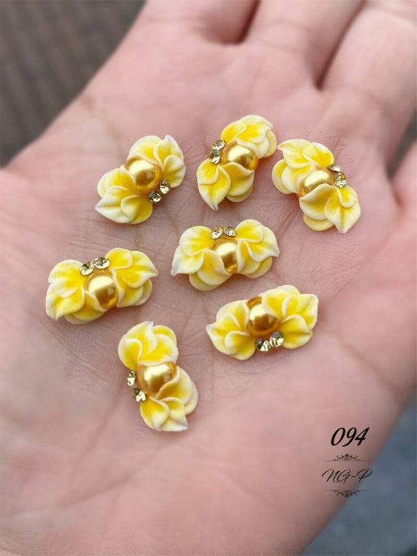 3D acryl handgemaakt bloemen 094 - per stuk