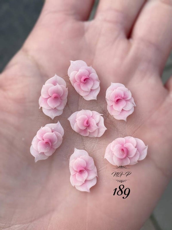 3D acryl handgemaakt bloemen 189 - per stuk