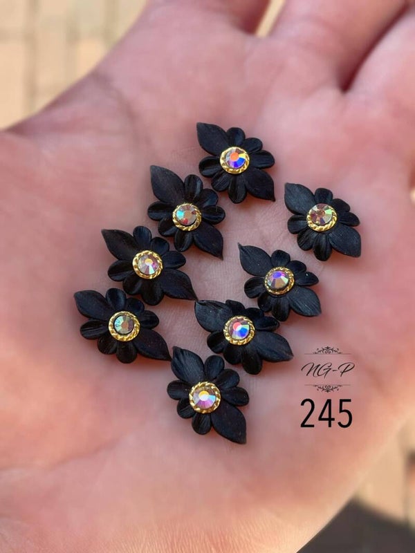 3D acryl handgemaakt bloemen 245 - per stuk