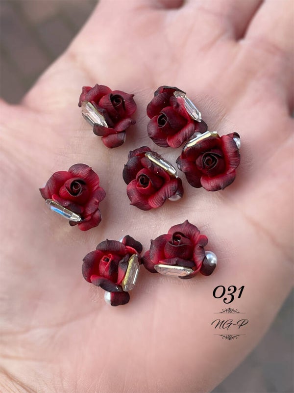 3D acryl handgemaakt bloemen 031 - per stuk