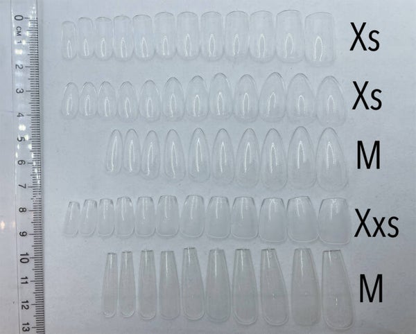 FULL TIPS coffin XXS doos 600 stuks