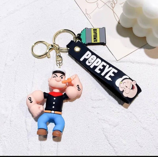 Sleutel/tas hanger Popeye