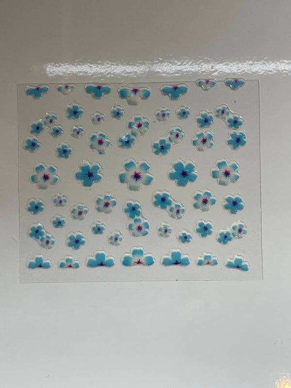 Nailart stickers bloemen 018