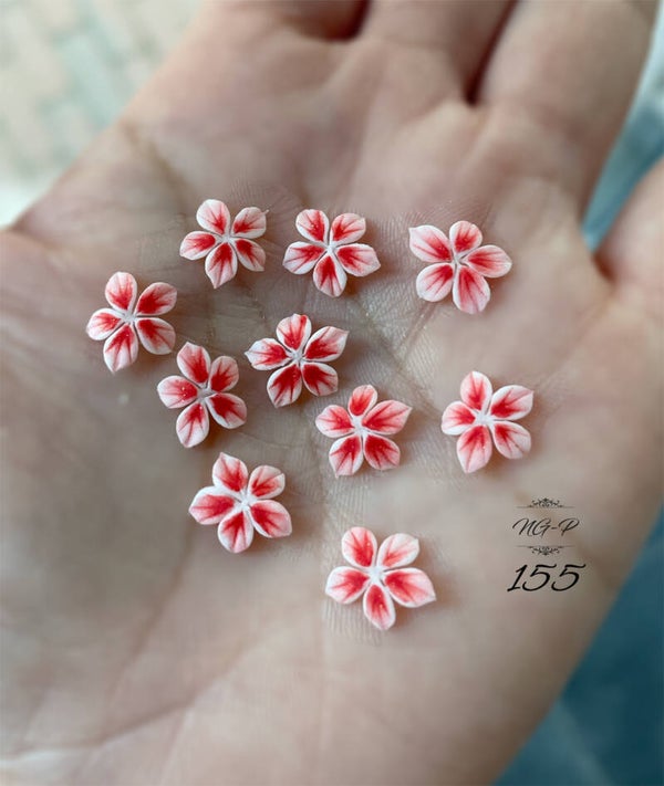 3D acryl handgemaakte bloemen 155 - per stuk