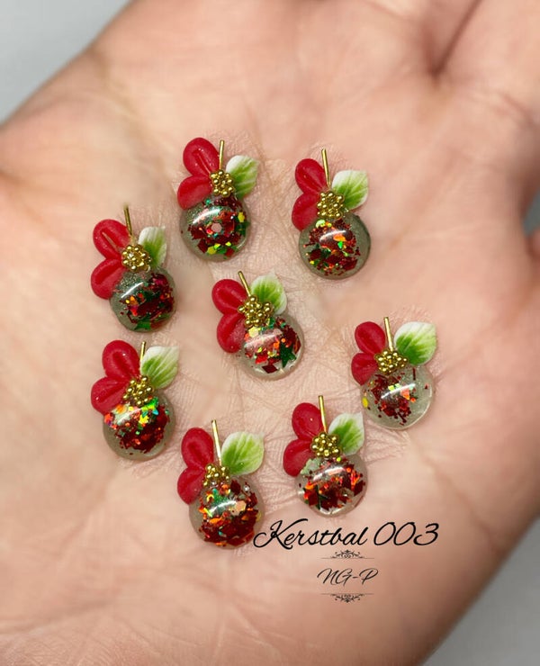 Kerstmis 3d acryl handgemaakte Kerstbal 003