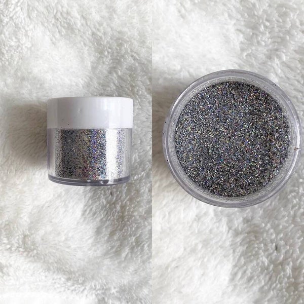 Nailart glitters 007 zilver 0,1mm