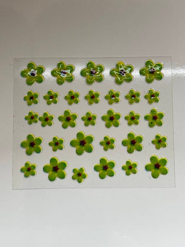 Nailart stickers bloemen 011