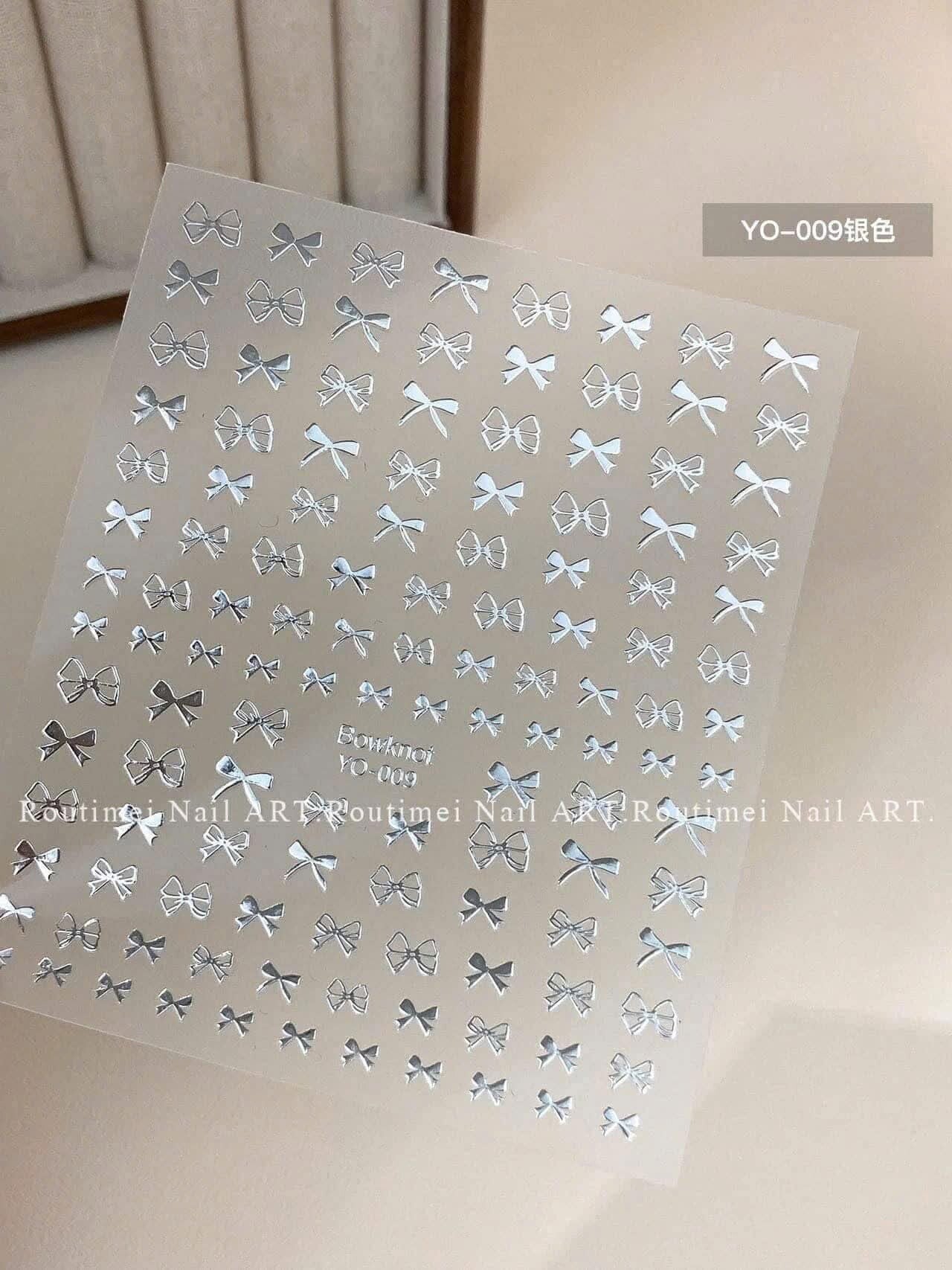 Nailart stickers strikjes 003