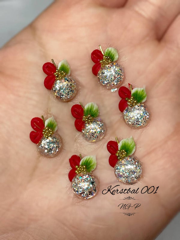 Kerstmis 3d acryl handgemaakte Kerstbal 001