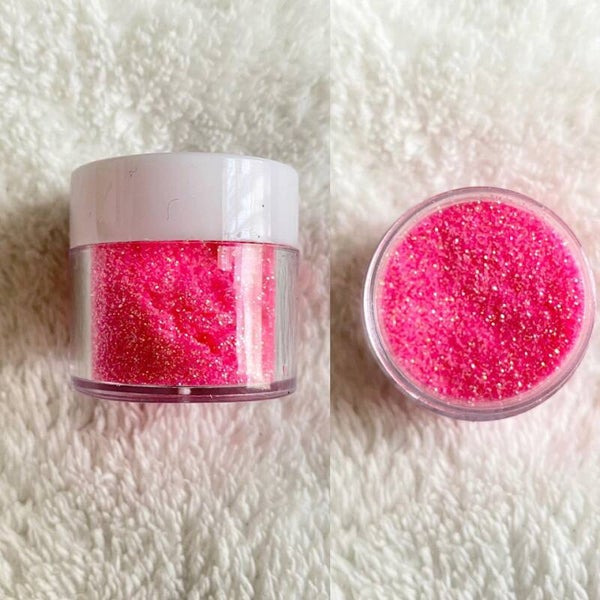 Nailart glitters 009 velle roze 0,1mm