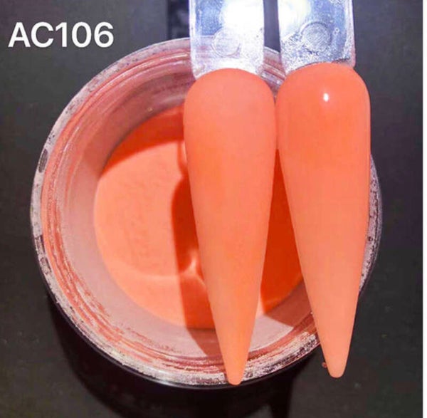 NG-P acryl poeder nr 008 neon perzik/ oranje