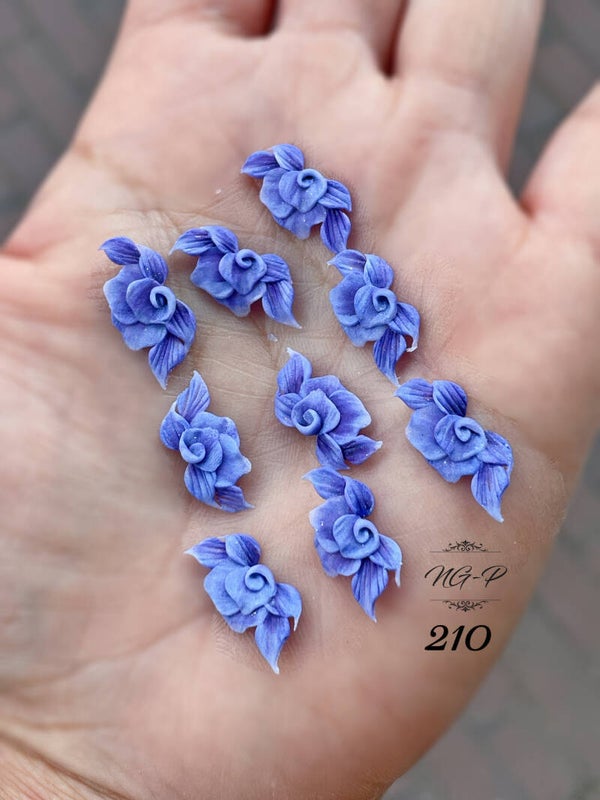 3d acryl handgemaakt bloemen 210 - per stuk