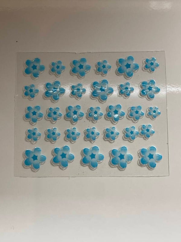 Nailart stickers bloemen 013