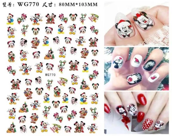 Nailart stickers Mickey Mini mouse 03