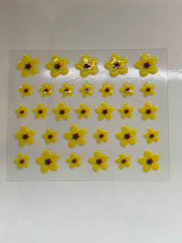 Nailart stickers bloemen 007