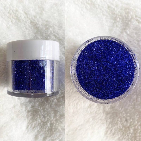 Nailart glitters 004 blauw 0,1mm