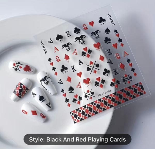 Nailart stickers Kaarten