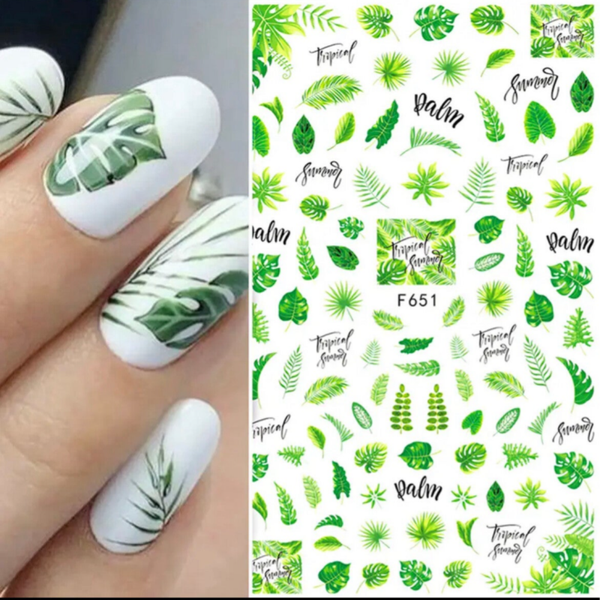 Nailart stickers bloemen 021