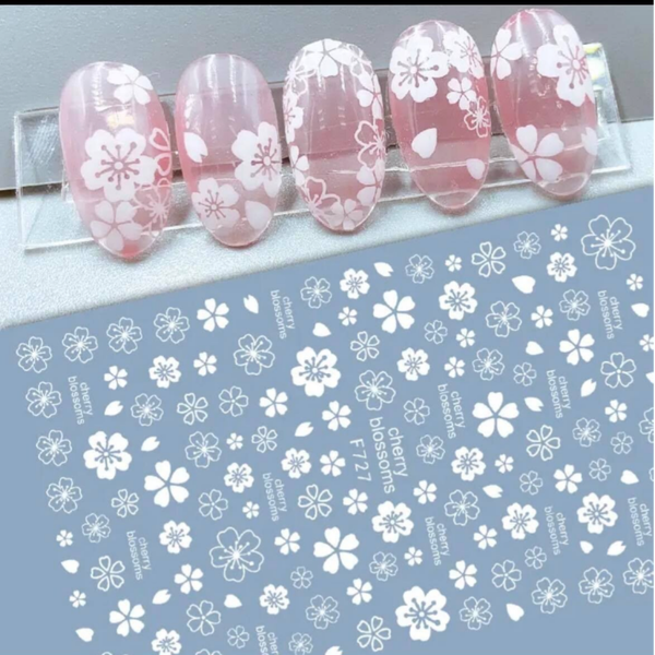Nailart stickers bloemen 023