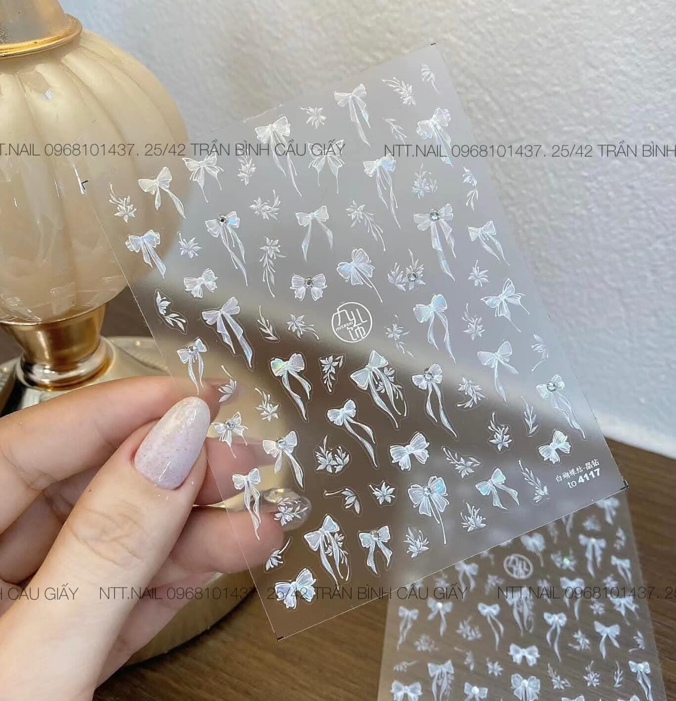 Nailart stickers strikjes 006