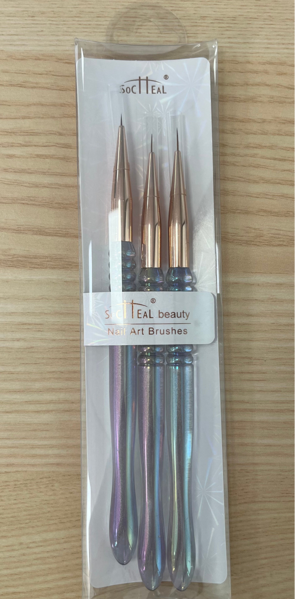 Nailart penseel set 3