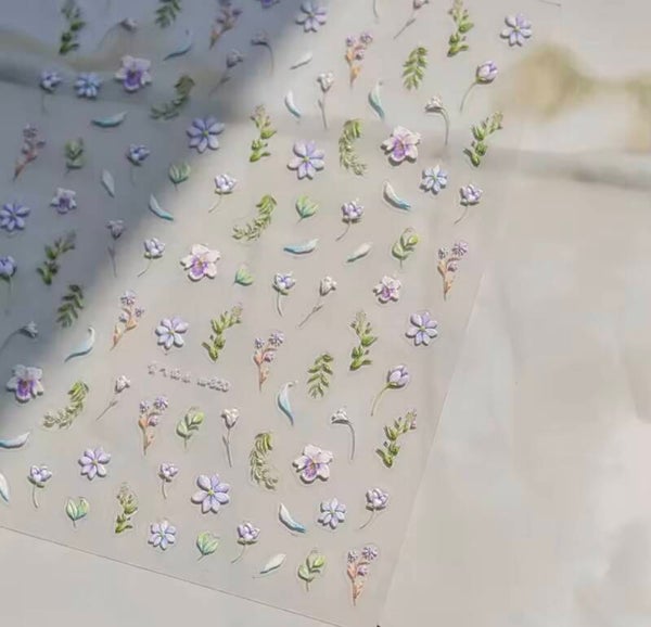 Nailart stickers bloemen 059