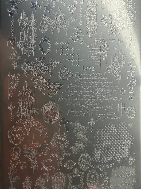 Stamping plate MIX STYLE