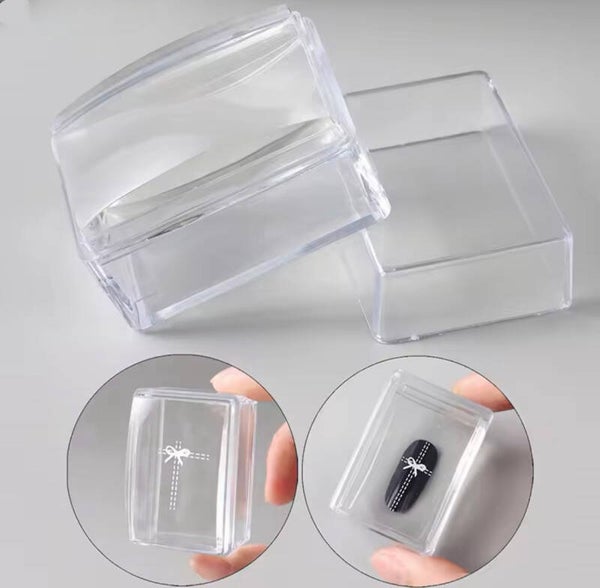 Nailart stamper transparant 002