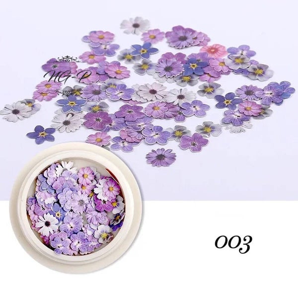 Nailart bloemen Ultra dun 003