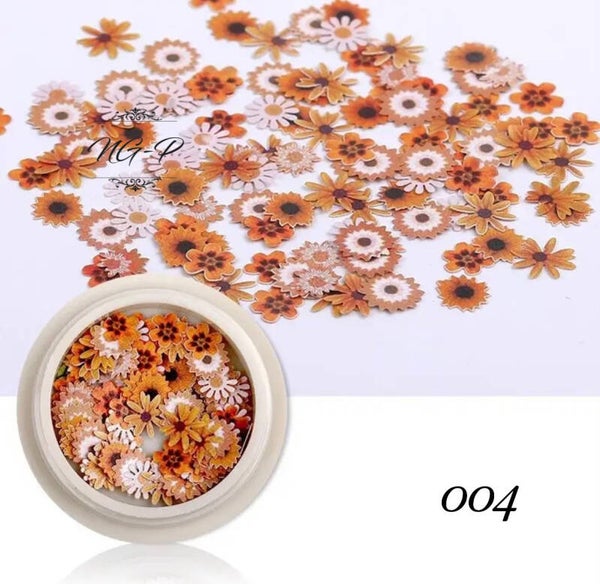 Nailart bloemen Ultra dun 004