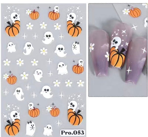 Halloween nailart stickers 006