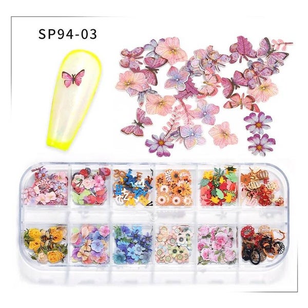 Nailart bloemen Ultra dun box SP94-03