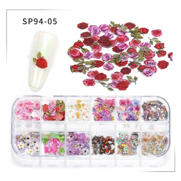 Nailart bloemen Ultra dun box SP94-05