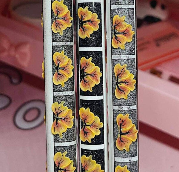 3d acryl handgemaakt Herfst blaadjes 001 - per 4 stuks