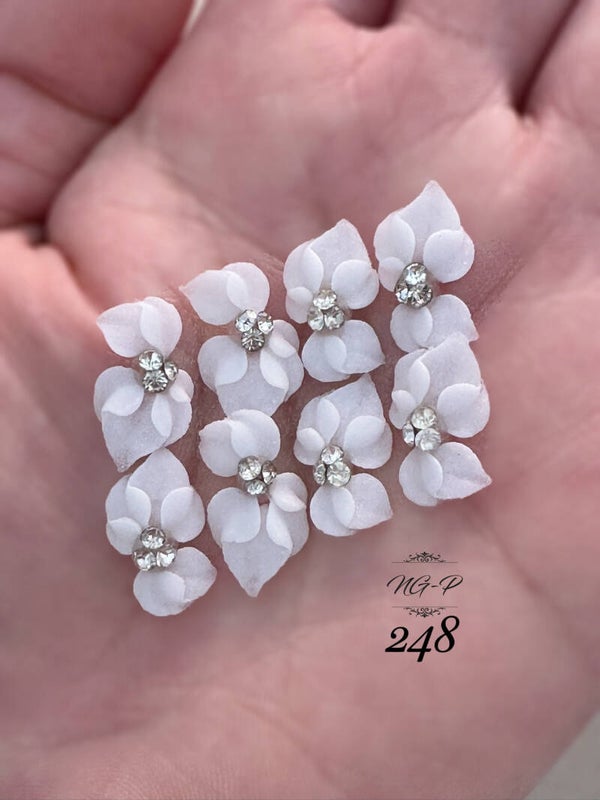 3d acryl handgemaakt bloemen 248 - per stuk