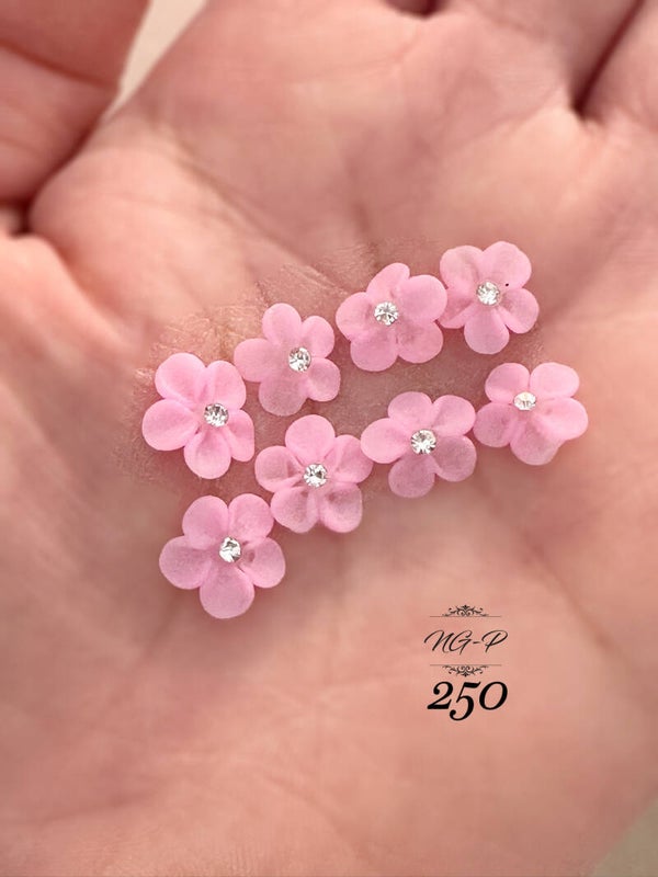 3d acryl handgemaakt bloemen 250 - per stuk