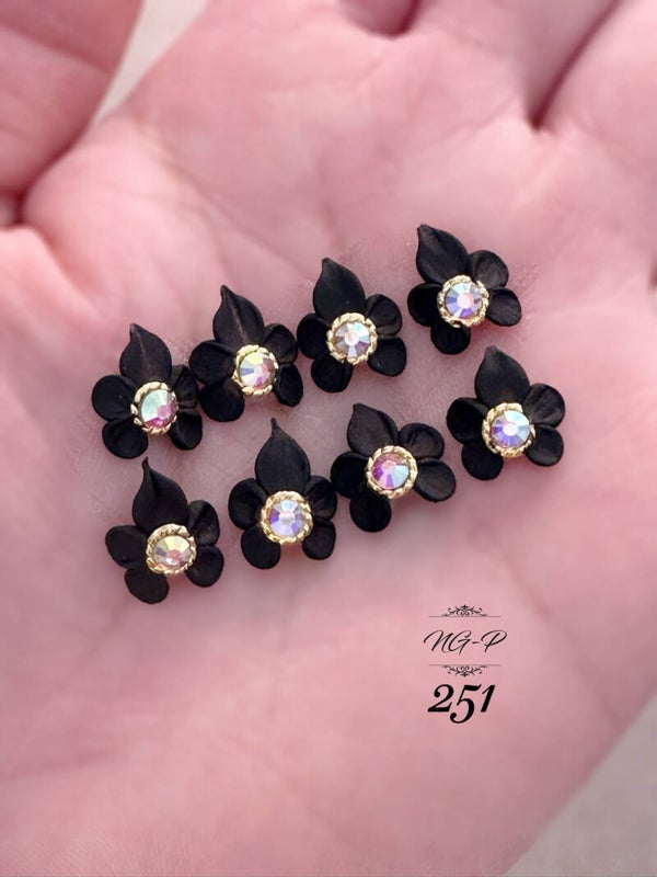 3d acryl handgemaakt bloemen 251 - per stuk