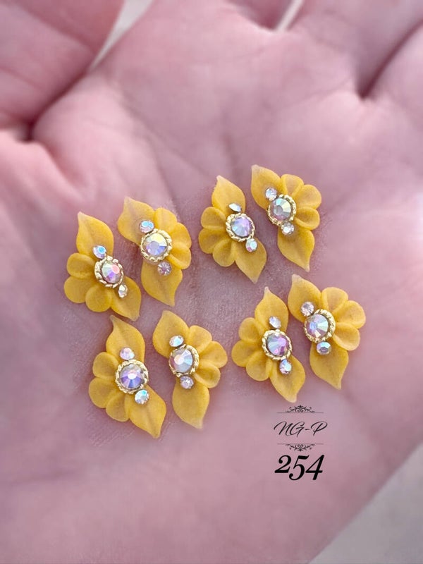 3d acryl handgemaakt bloemen 254 - per stuk